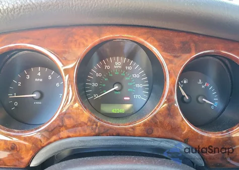 2000 Jaguar Xj8 from USA, damaged, VIN SAJDA14C4YLF01691